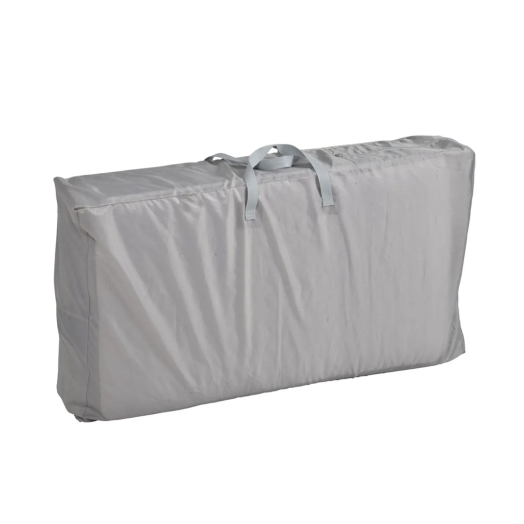 Nova Bedside Crib - Grey